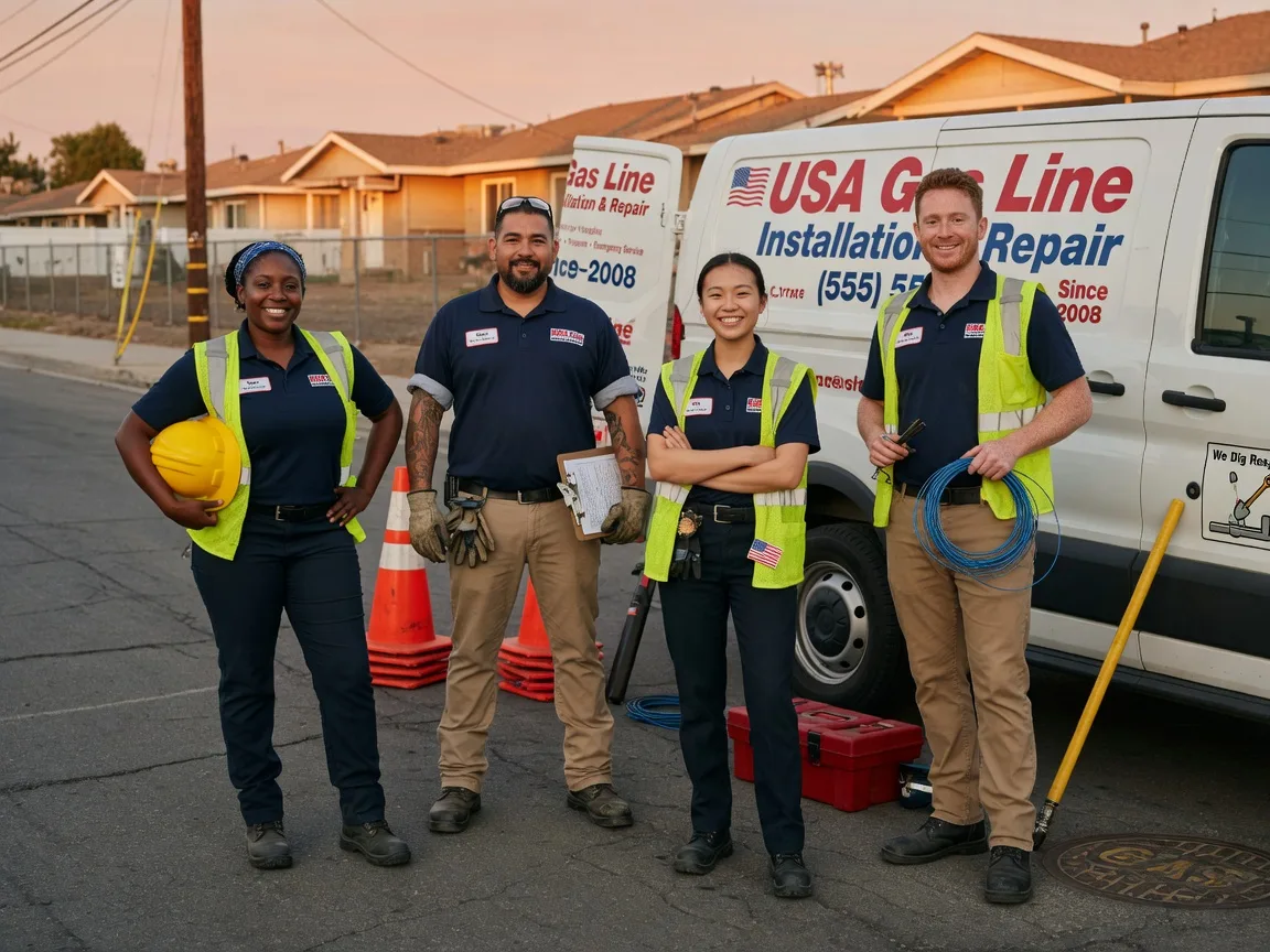 Gas Line Installation company in Sunshine, LA